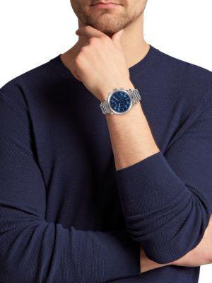 商品Emporio Armani|Stainless Steel Chronograph Bracelet Watch,价格¥1306,第4张图片详细描述
