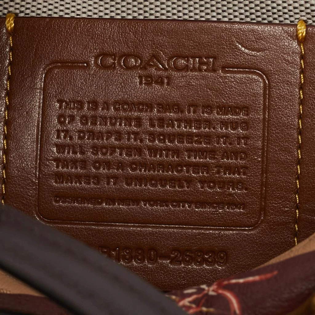 Coach Beige Signature Leather Rogue Tote 商品
