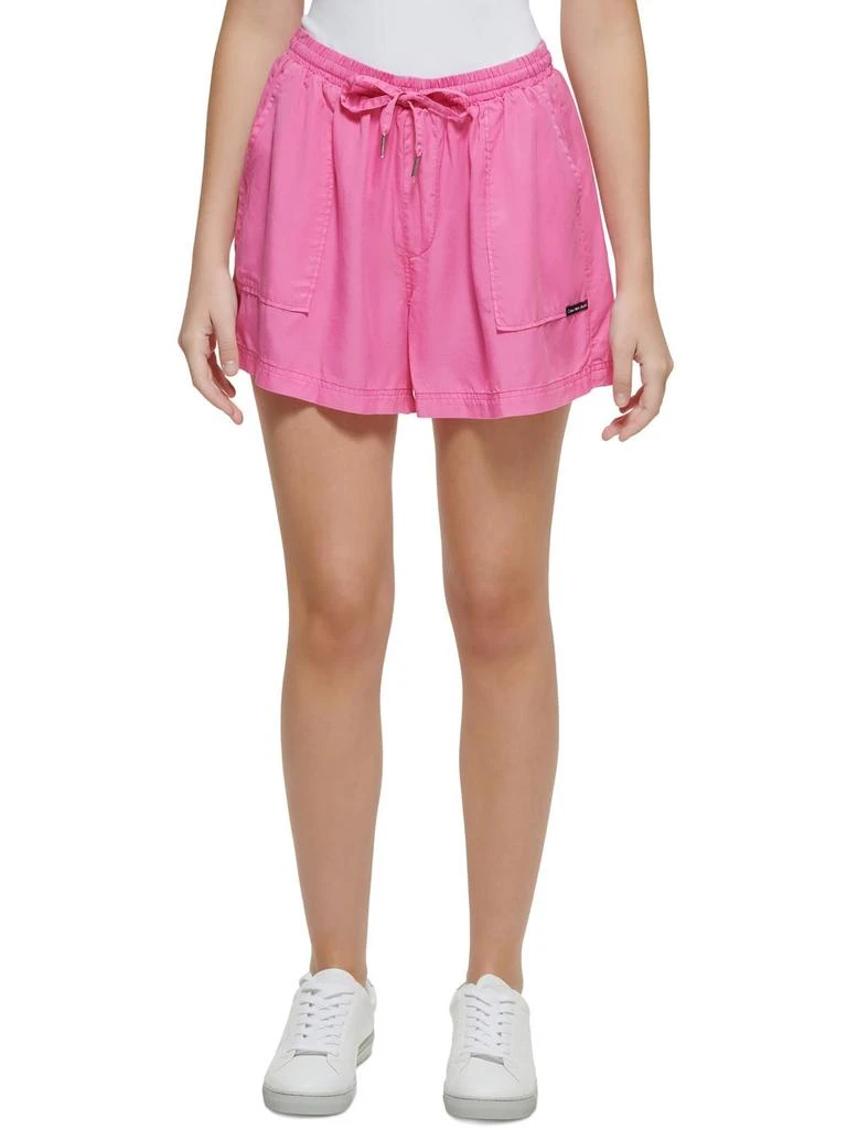 商品Calvin Klein|Womens Relaxed Mini Casual Shorts,价格¥161,第1张图片