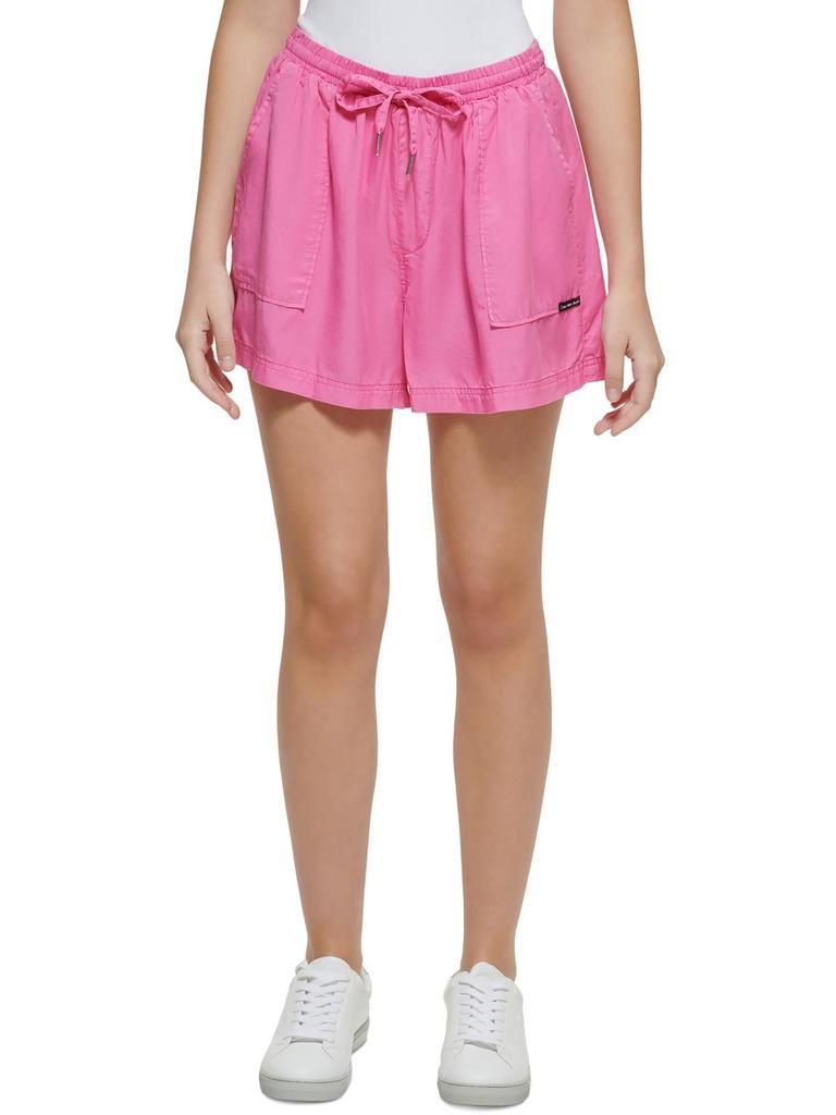商品Calvin Klein|Womens Relaxed Mini Casual Shorts,价格¥276,第1张图片