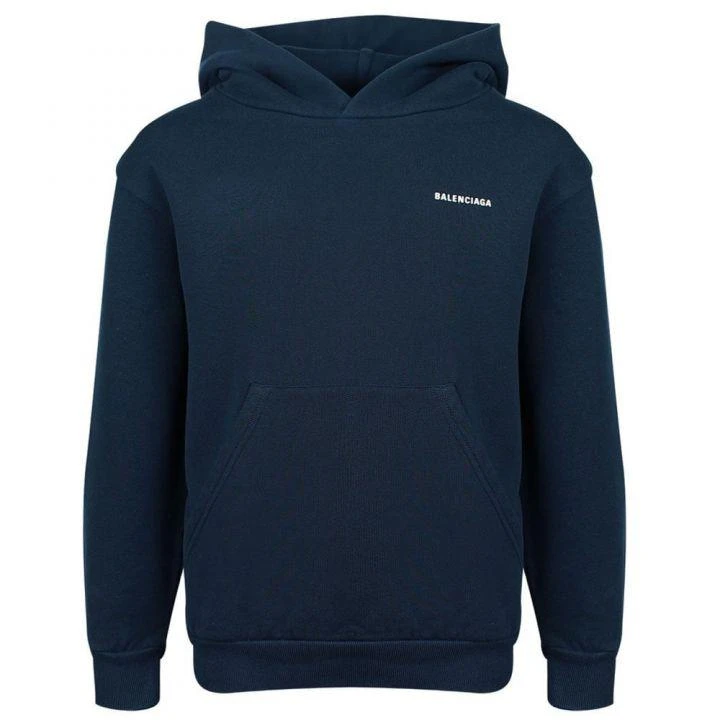 商品Balenciaga|Hooded Sweatshirt Navy,价格¥1104,第1张图片