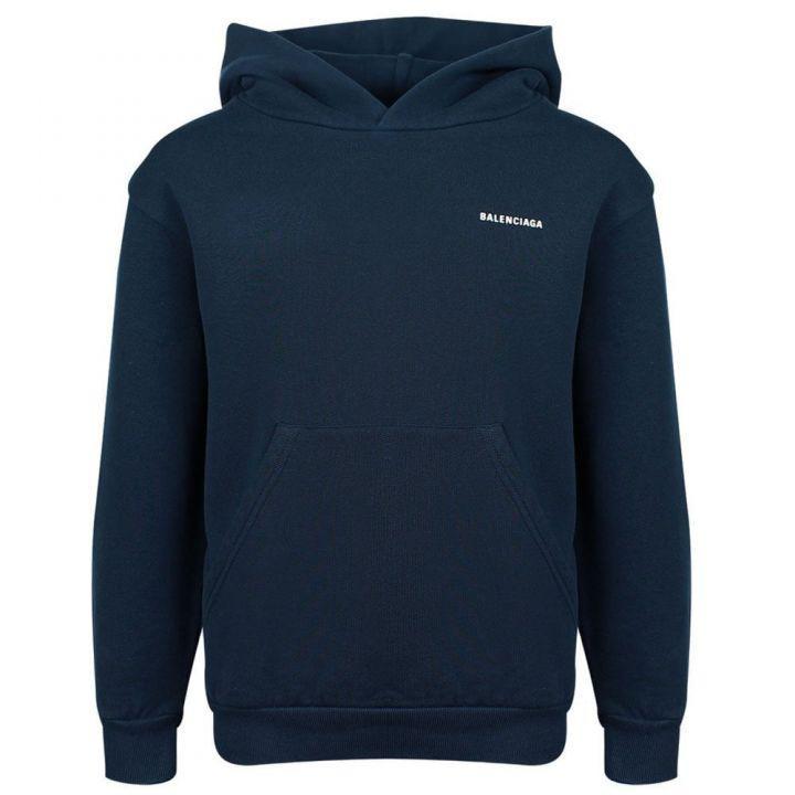 商品Balenciaga|Hooded Sweatshirt Navy,价格¥1068,第1张图片