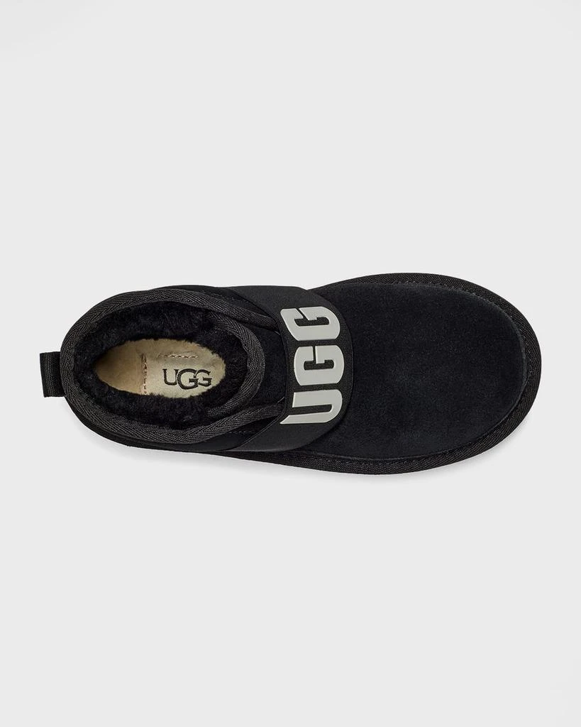 商品UGG|Boy's Neumel Logo-Strap Suede Boots, Kids,价格¥498,第4张图片详细描述