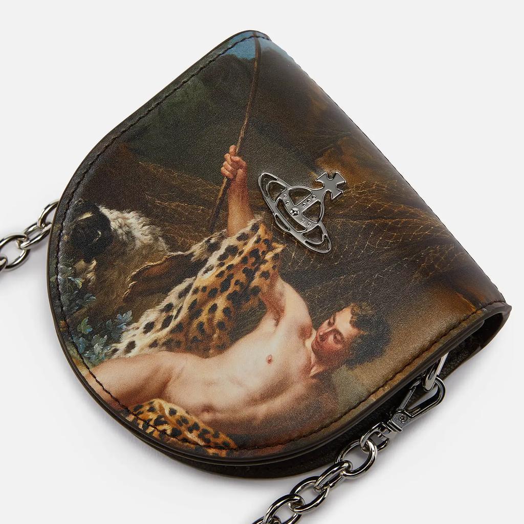 商品Vivienne Westwood|Vivienne Westwood Nano Fisherman Leather Cross Body Bag,价格¥2582,第6张图片详细描述