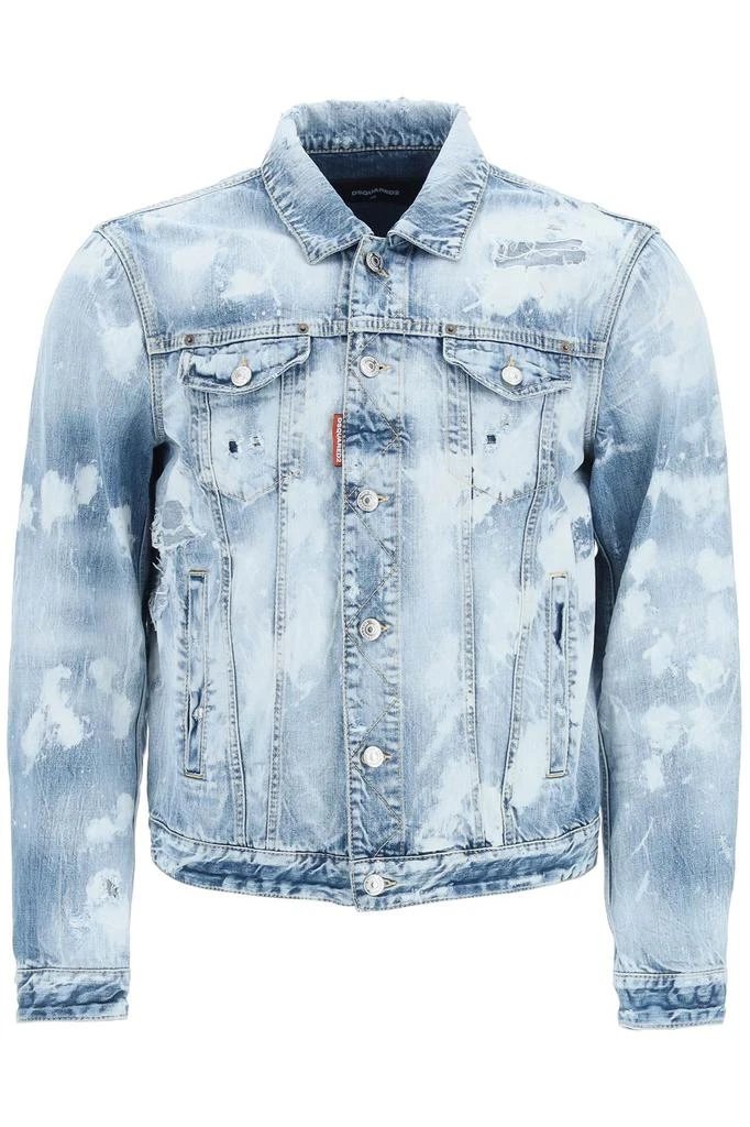 商品DSQUARED2|Dsquared2 dan denim jacket,价格¥2786,第1张图片