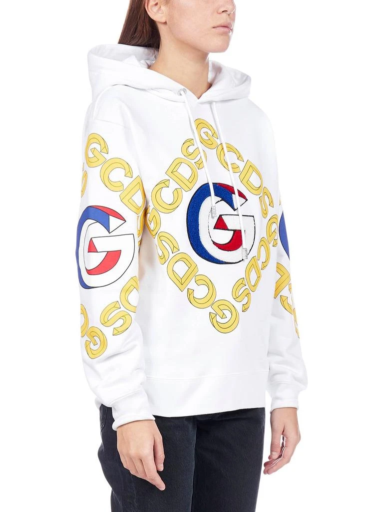 商品GCDS|GCDS College Logo Hoodie,价格¥1100,第2张图片详细描述