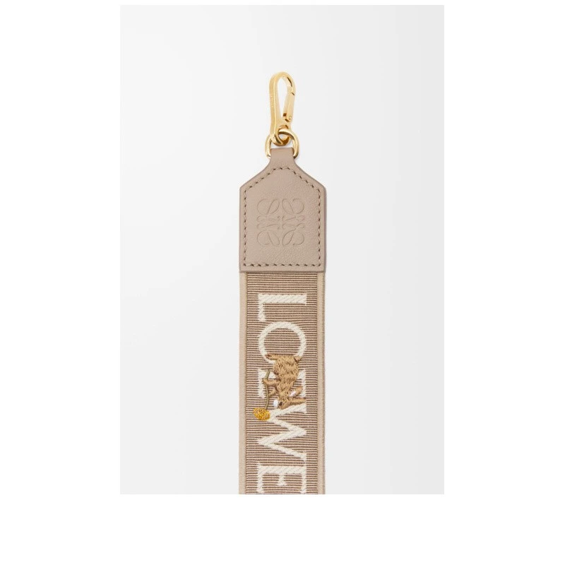 商品Loewe|【预售3-5天】LOEWE/罗意威 女士沙色帆布/小牛皮肩带,价格¥5480,第4张图片详细描述