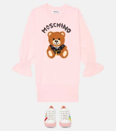 商品Moschino|泰迪熊棉质混纺连衣裙,价格¥1280,第2张图片详细描述