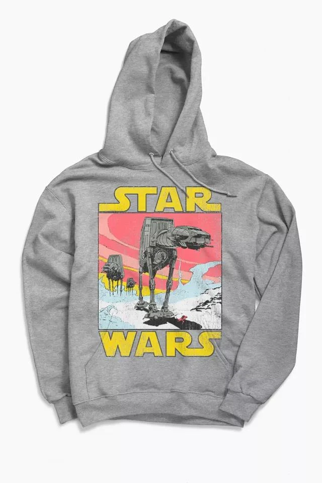 商品Urban Outfitters|Star Wars AT-AT Sunset Hoodie Sweatshirt,价格¥272,第1张图片