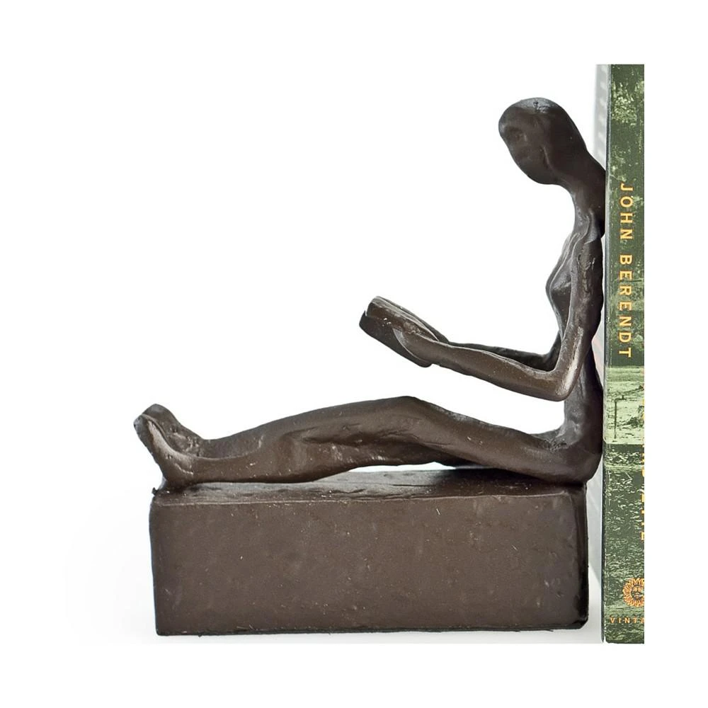 商品Danya B|Man and Woman Reading Metal Bookend Set,价格¥708,第3张图片详细描述