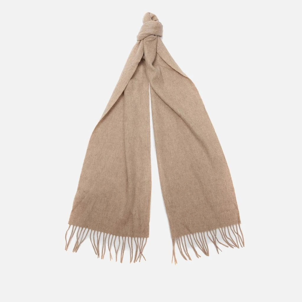 商品Barbour|Barbour Lambswool Fringe Scarf,价格¥222,第1张图片
