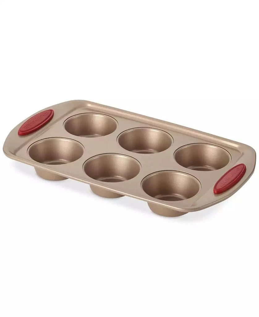 商品Rachael Ray|Cucina 4-Pc. Cranberry Red Nonstick Bakeware Set,价格¥352,第4张图片详细描述