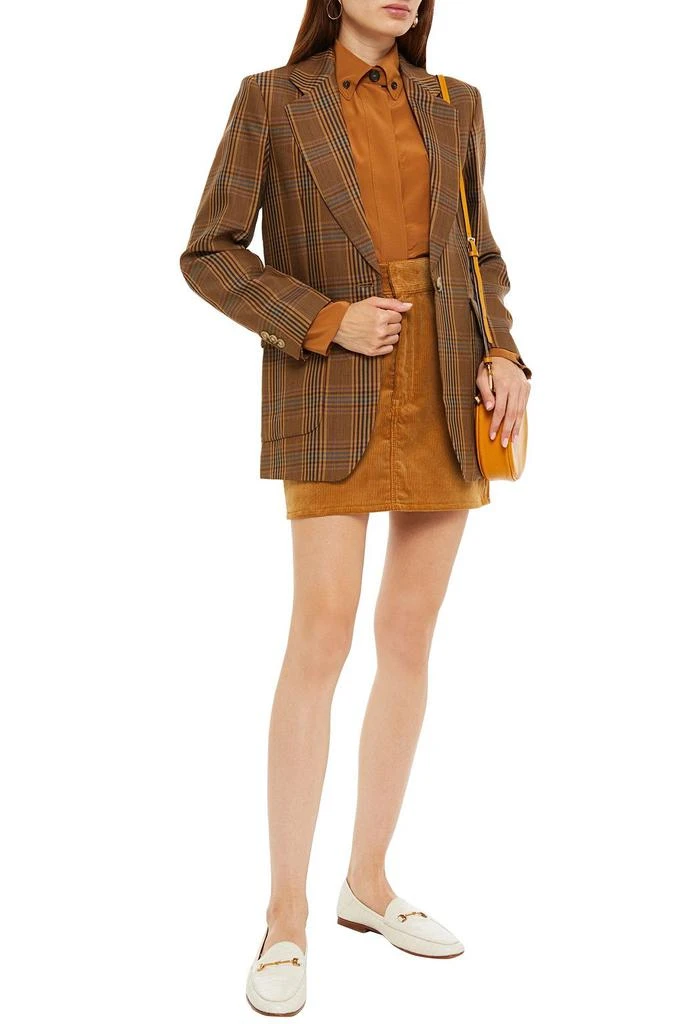 商品Sandro|Aisan checked woven blazer,价格¥1821,第2张图片详细描述