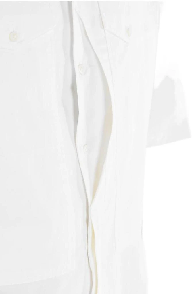 商品Neil Barrett|Neil barrett men's white other materials shirt,价格¥2925,第3张图片详细描述