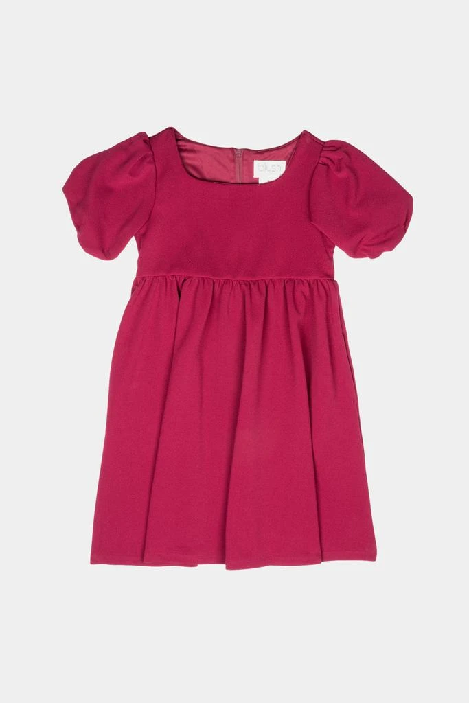 商品Little Angels By Us Angels|Girls Short Sleeve Texture Pocket Knit Dress,价格¥68,第1张图片