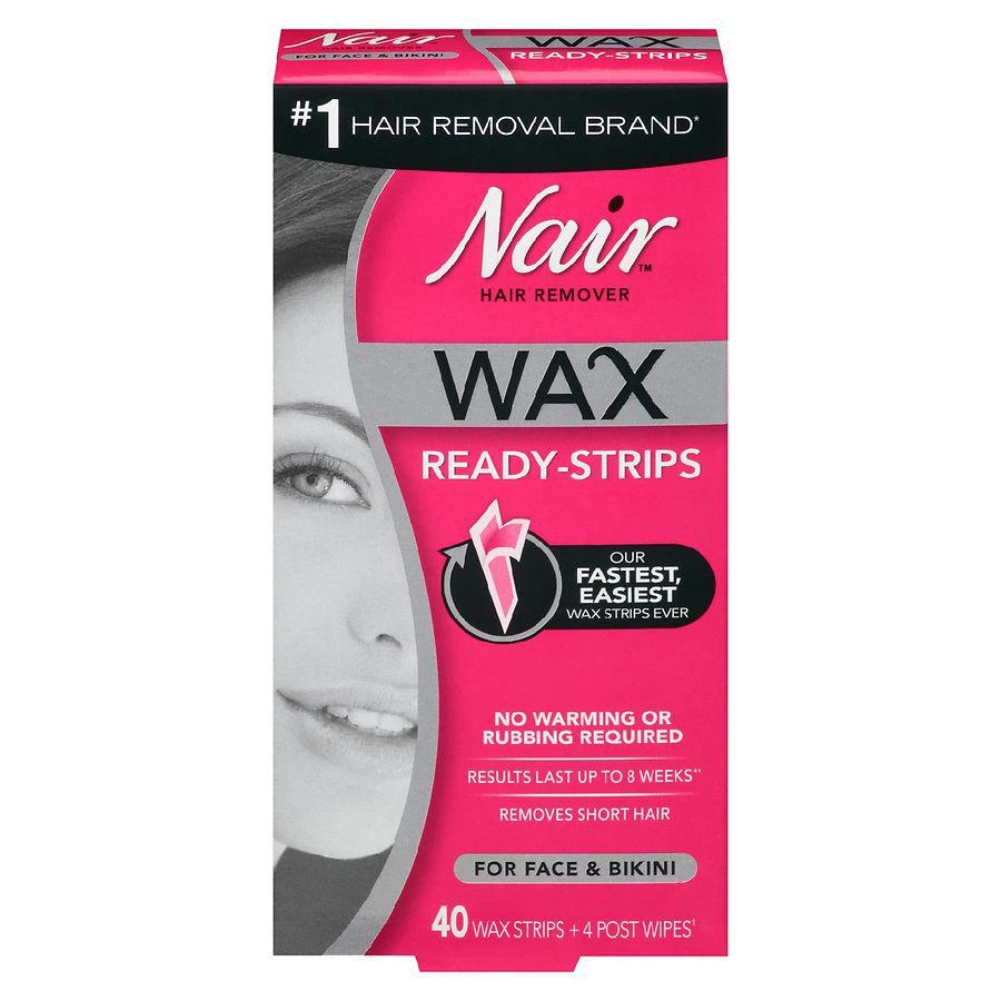 商品Nair|Wax Ready-Strips Face,价格¥71,第1张图片