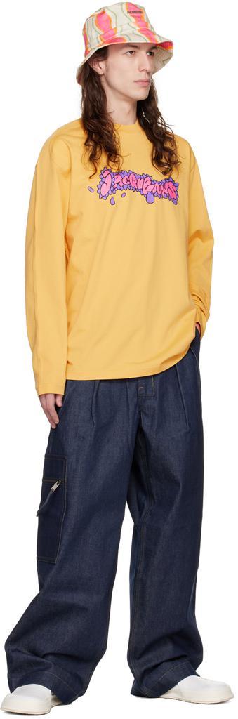 商品Jacquemus|黄色 Le T-Shirt Desenho 长袖 T 恤,价格¥1920,第6张图片详细描述