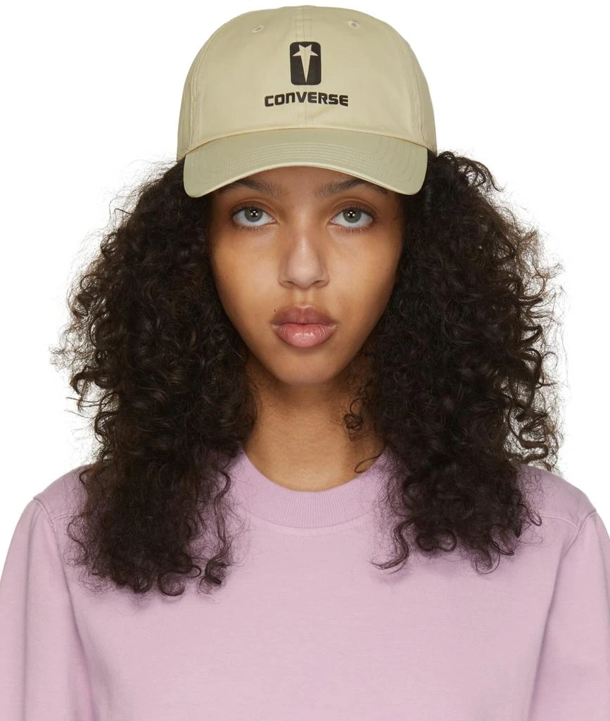 商品Rick Owens|Beige Converse Edition Drkshdw Cap,价格¥313,第1张图片