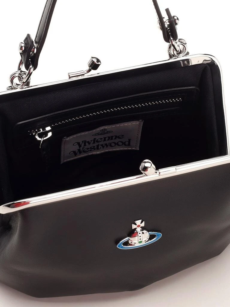 商品Vivienne Westwood|Vivienne Westwood Granny Frame Purse Logo Plaque Crossbody Bag,价格¥1775,第4张图片详细描述