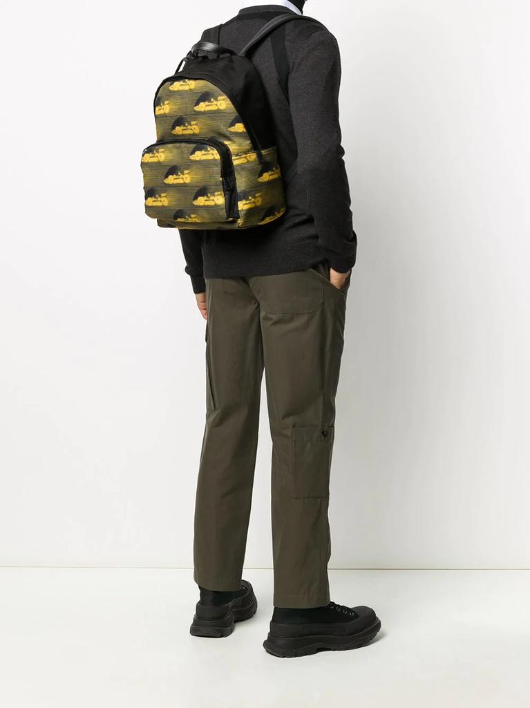 PRADA BACKPACK race car-print backpack商品第2张图片规格展示