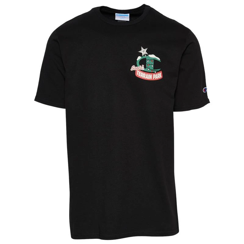 商品CHAMPION|Champion Santa Snowboard T-Shirt - Men's,价格¥113-¥150,第1张图片
