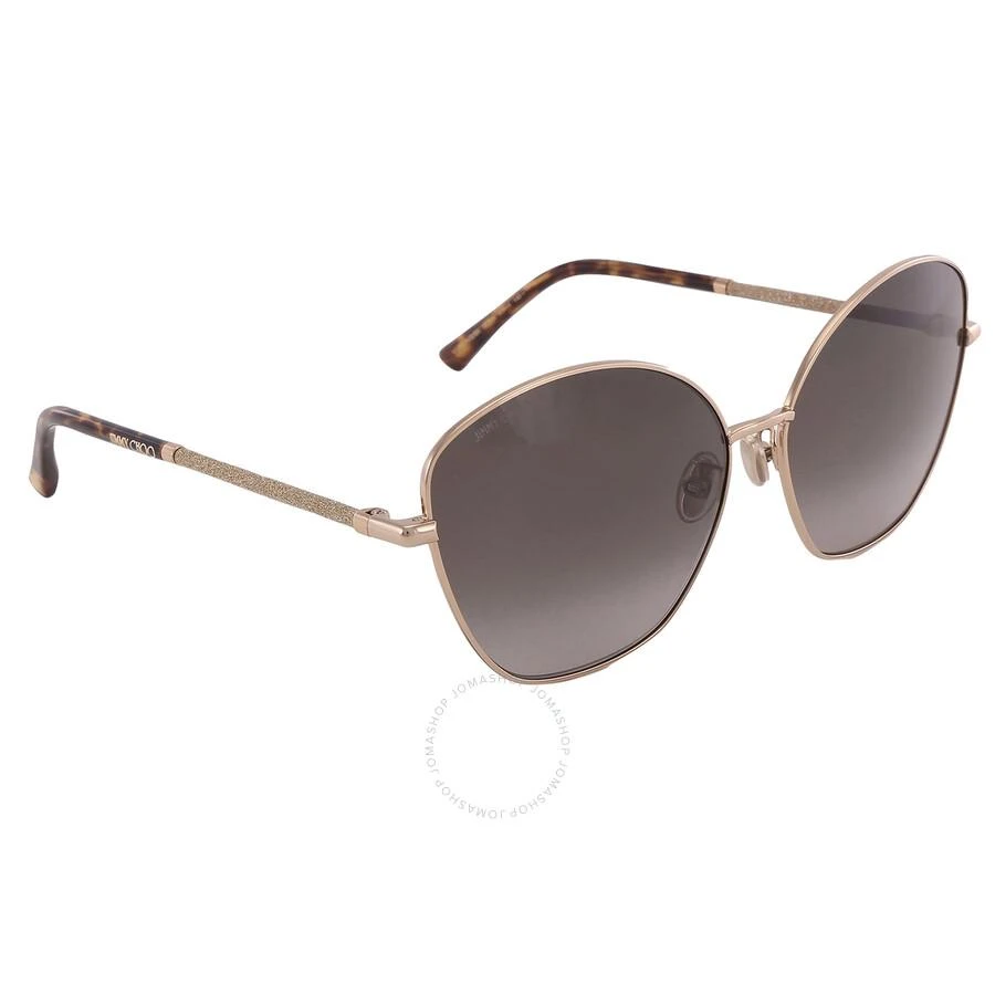 商品Jimmy Choo|Brown Cat Eye Ladies Sunglasses MARILIA/G/SK 006J/HA 63,价格¥542,第2张图片详细描述