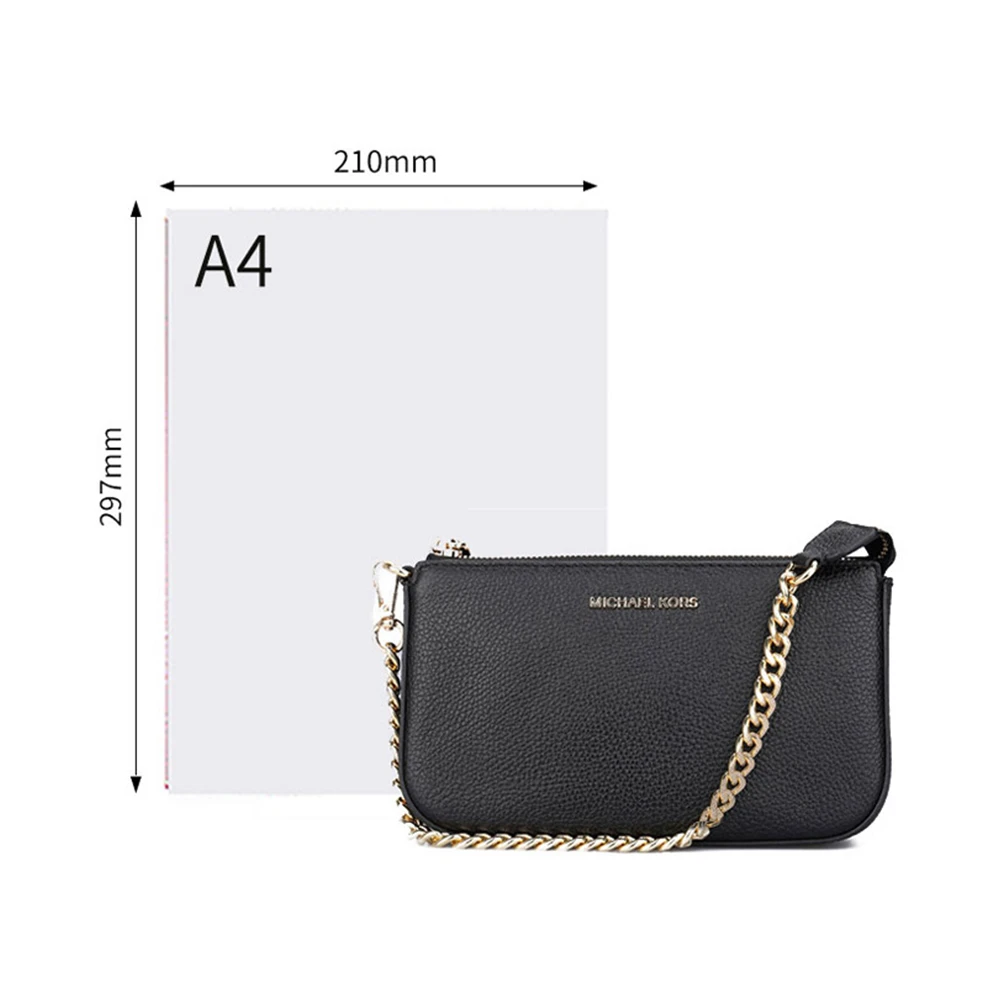 Michael Kors 迈克高仕 黑色女士链条挎包 32F7GFDW6L-BLACK 商品