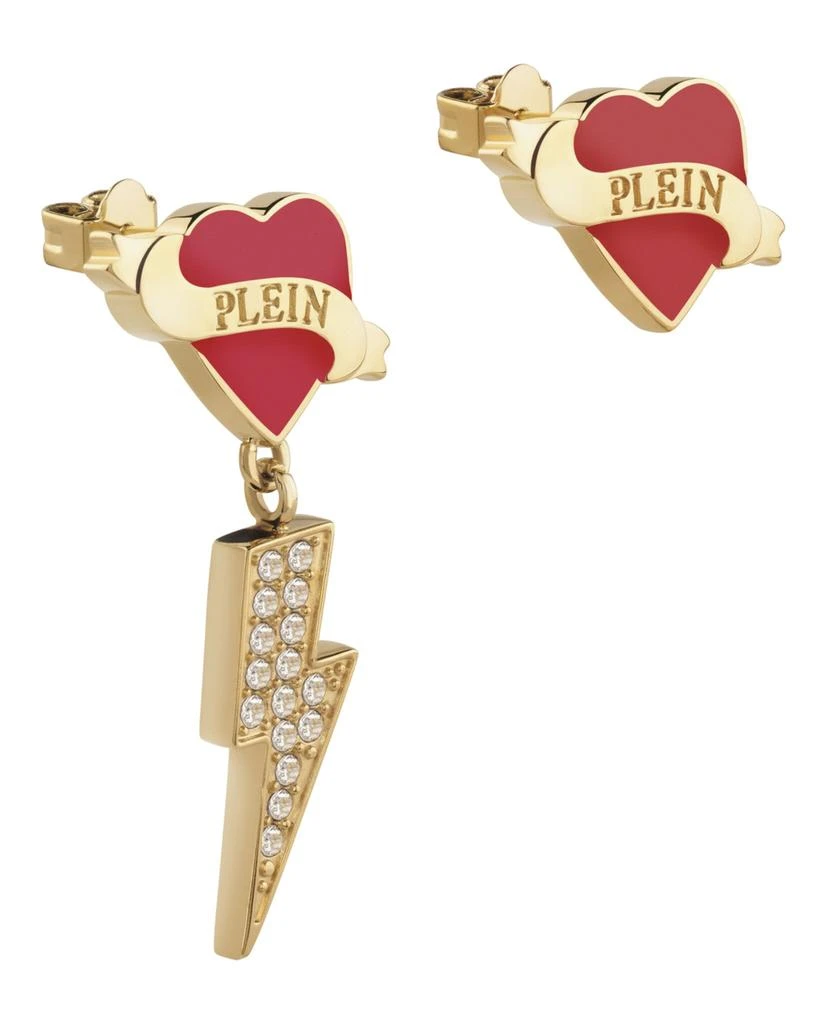 商品Philipp Plein|Plein Valentine Crystal Stud Earrings,价格¥963,第2张图片详细描述