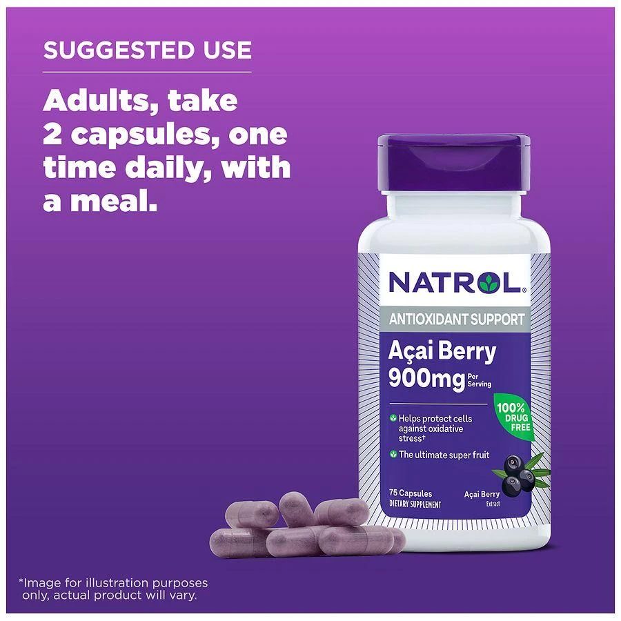 商品Natrol|巴西莓1000mg 素食片,价格¥82,第5张图片详细描述