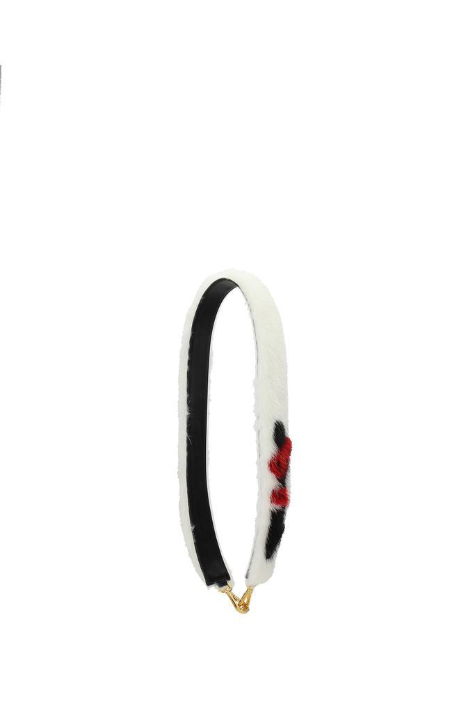 商品Prada|Shoulder Strap Leather White,价格¥3087,第1张图片