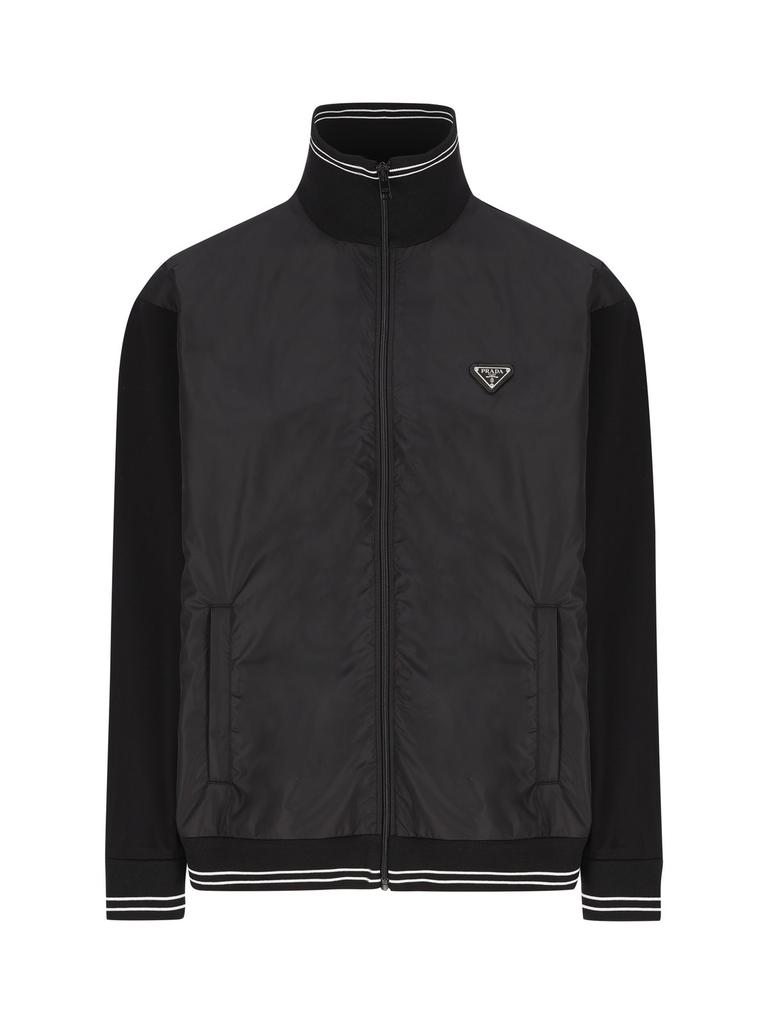 PRADA 【2019】emblem nylon swing jacket PRADA 【2019】emblem nylon swing jacket - メルカリ