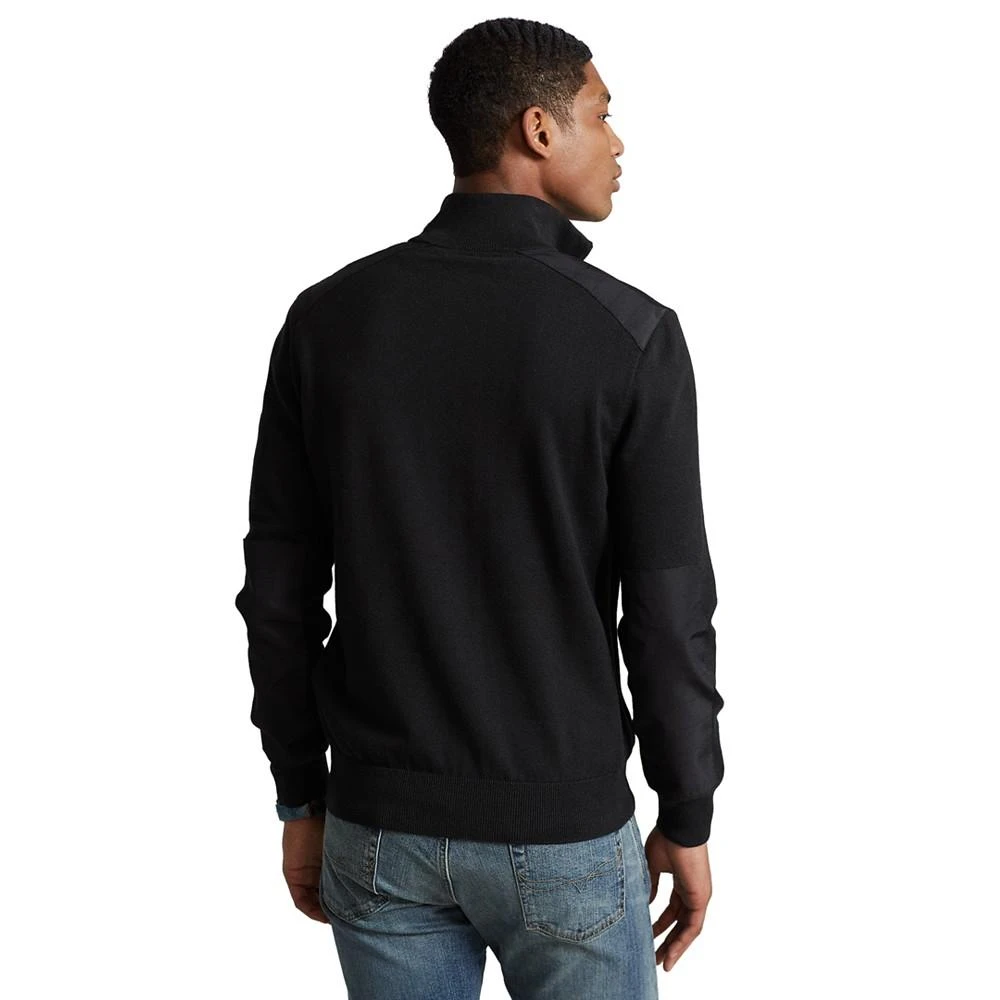 商品Ralph Lauren|Men's Hybrid Quarter-Zip Sweater,价格¥778,第2张图片详细描述