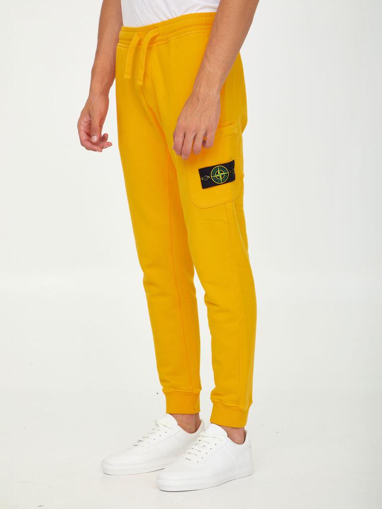 Yellow fleece pants商品第2张图片规格展示