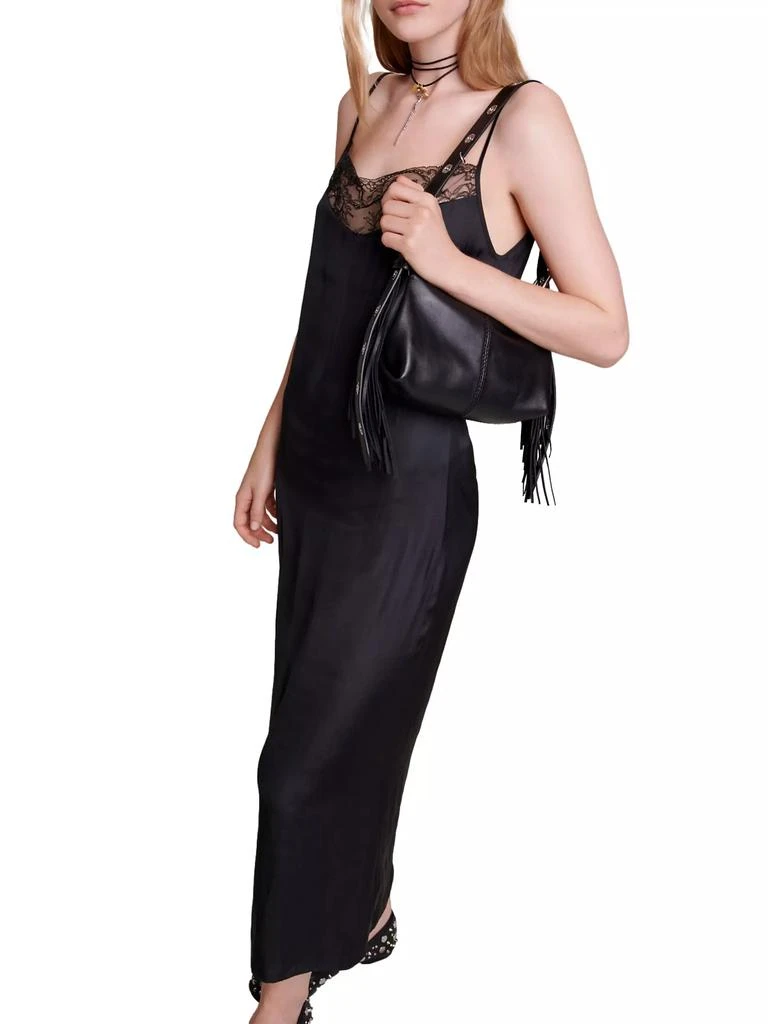 Satin-Look Maxi Dress 商品