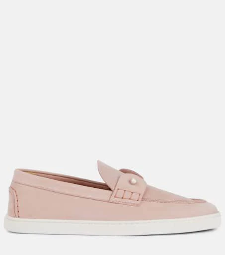 商品Christian Louboutin|Chambeliboat绒面革乐福鞋,价格¥8656,第4张图片详细描述