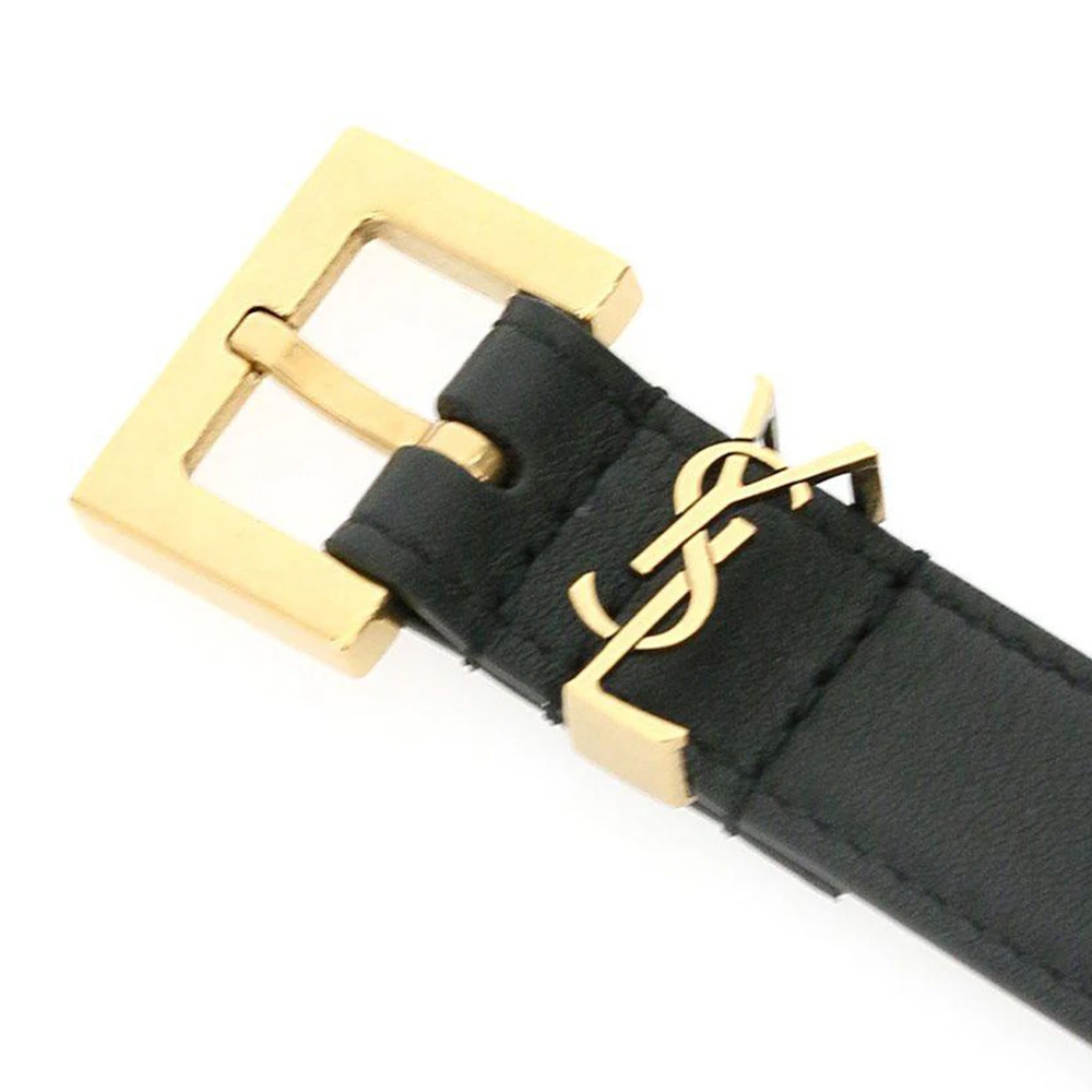 YSL 黑色女士腰带 554465-BOO0W-1000 宽2cm 商品