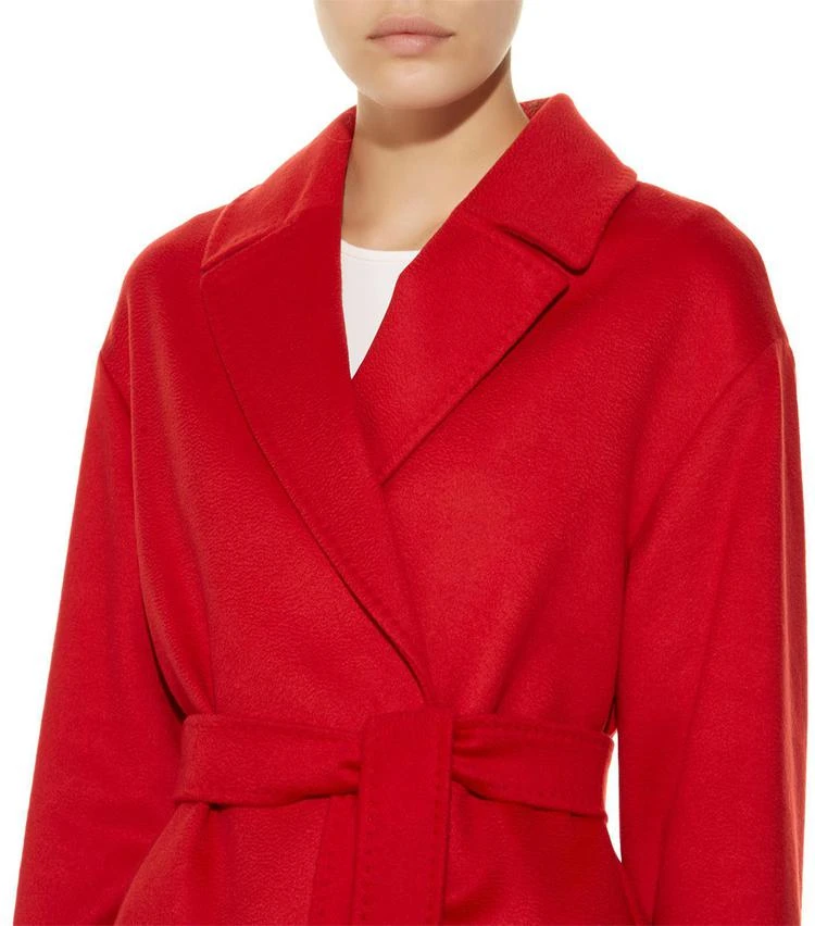 商品Max Mara|Crasso Short Wrap Coat,价格¥3667,第4张图片详细描述