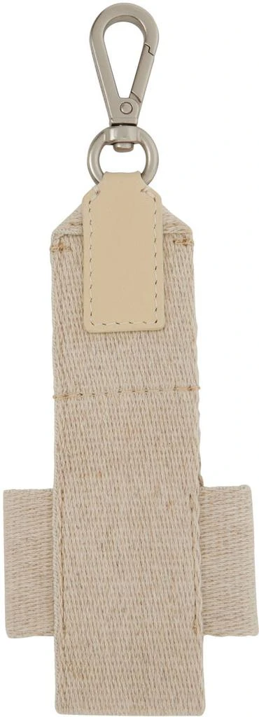 商品Jacquemus|Beige 'Le Porte Grain' AirPod Case,价格¥960,第2张图片详细描述