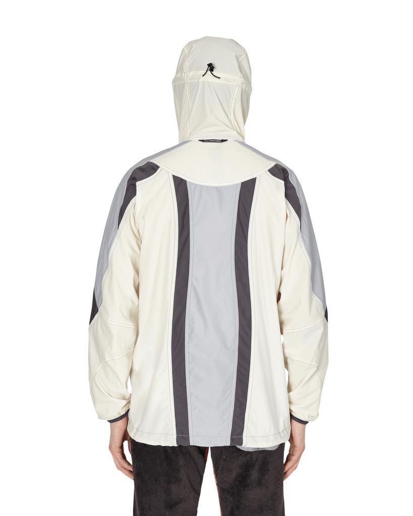 商品And Wander|Slam Jam Raschel Rip Shell Hooded Jacket White,价格¥3223,第5张图片详细描述