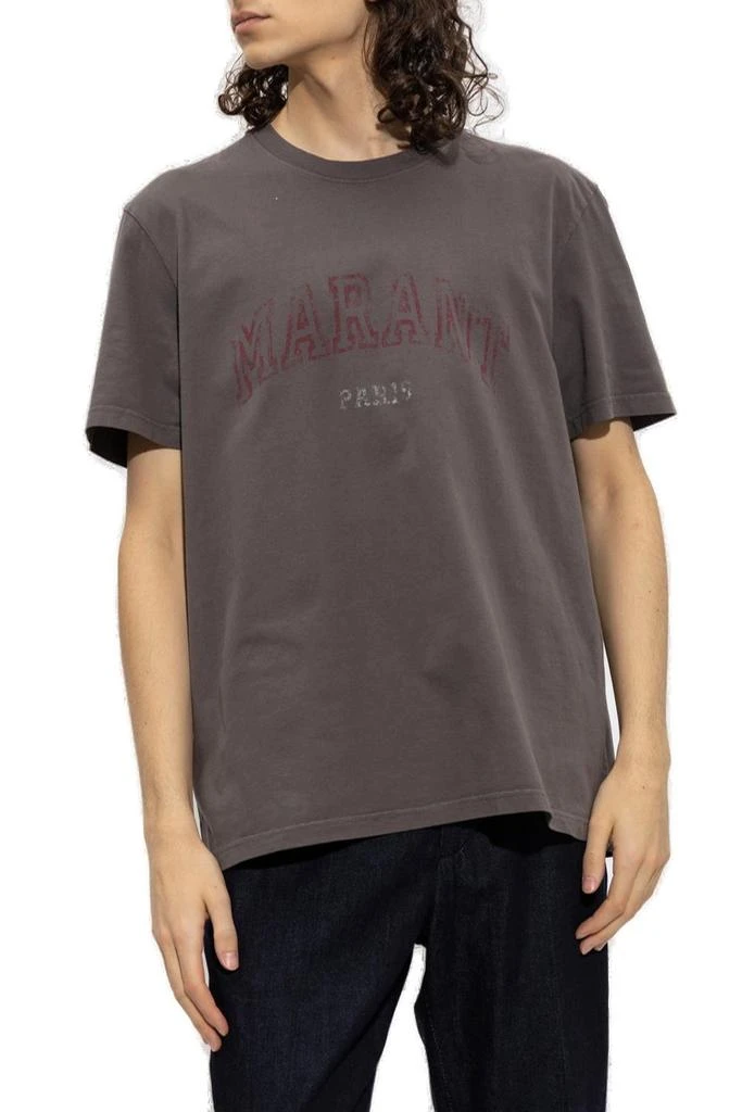 商品Isabel Marant|Isabel Marant Logo Printed Crewneck T-Shirt,价格¥651,第2张图片详细描述