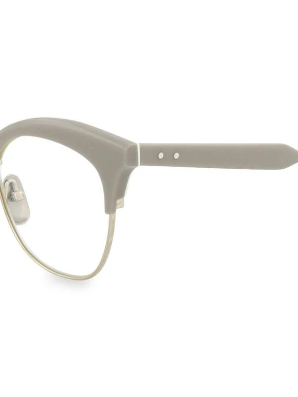 商品Thom Browne|51MM Round Clubmaster Eyeglasses,价格¥2470,第3张图片详细描述