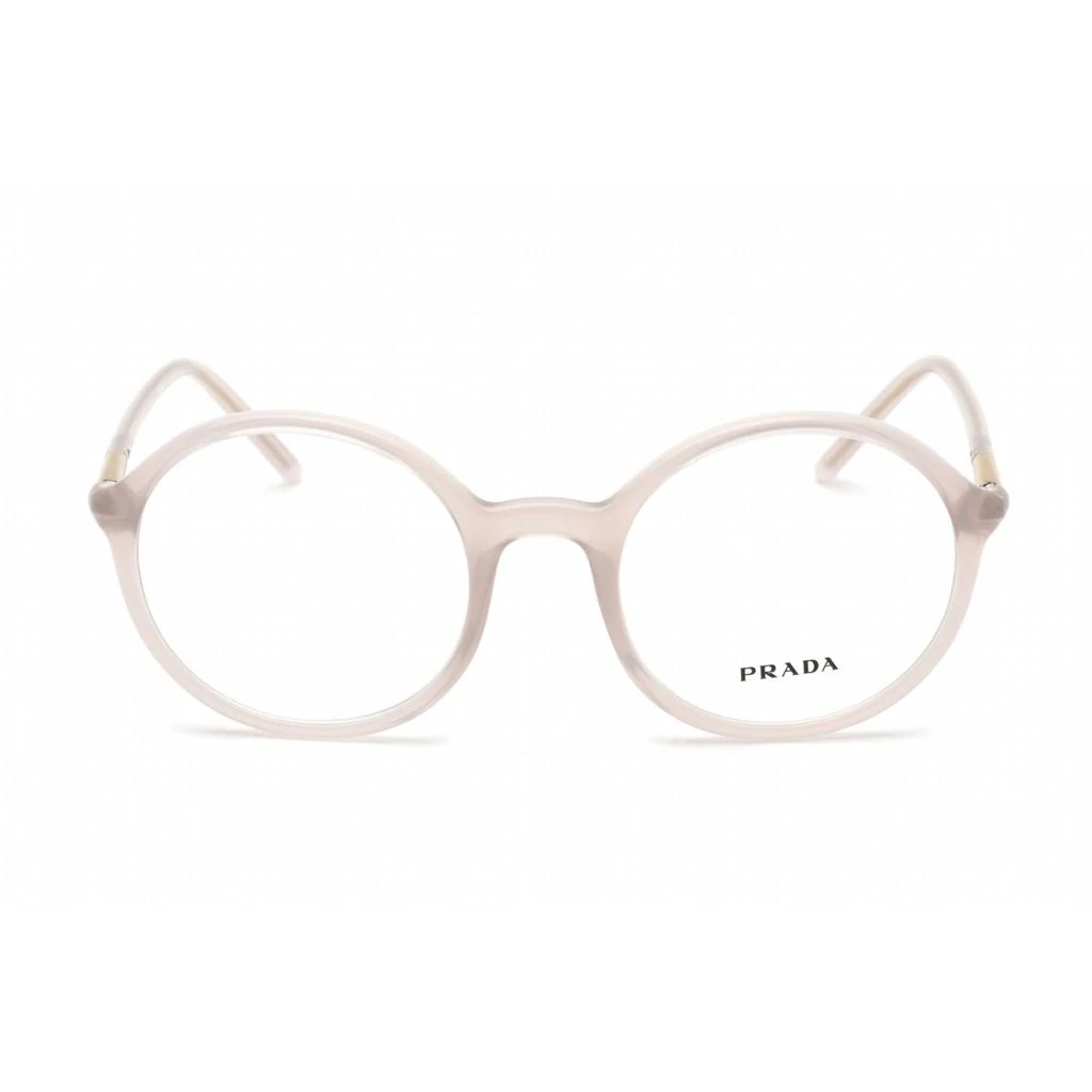 商品Prada|Prada Unisex Eyeglasses - Transparent Grey Plastic Round Shape Frame | 0PR 09WV TWH1O1,价格¥637,第2张图片详细描述
