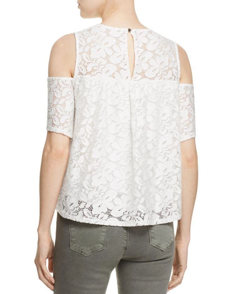 商品Alison Andrews|Cold Shoulder Lace Top,价格¥382,第2张图片详细描述