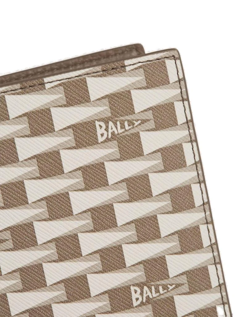 商品Bally|Bally Logo Printed Bifold Wallet,价格¥1751,第5张图片详细描述