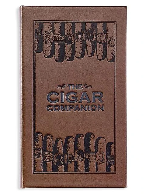 商品Graphic Image|''The Cigar Companion'' Leather-Bound Book,价格¥786,第1张图片
