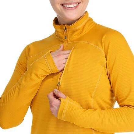 商品Outdoor Research|Vigor Quarter Zip Jacket - Women's,价格¥294,第5张图片详细描述