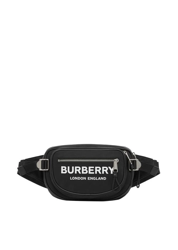 商品Burberry|Medium logo print econylÂ® cannon bum bag,价格¥4873,第1张图片