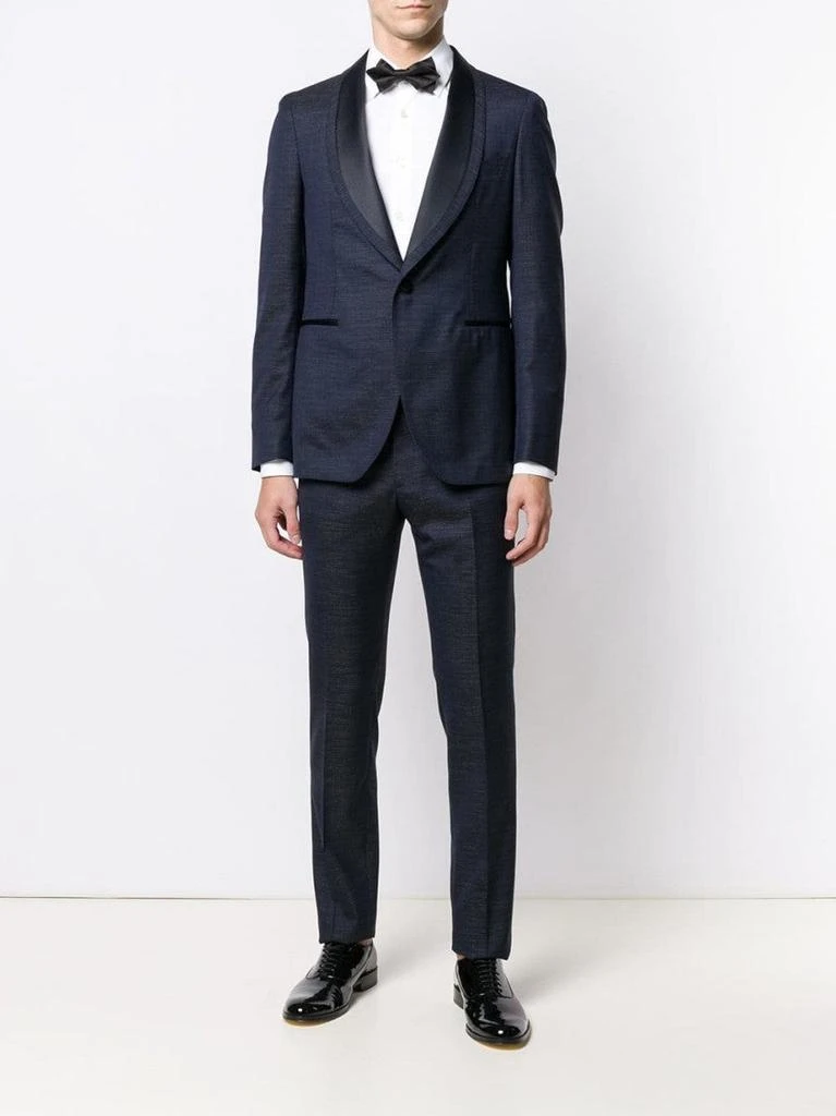 商品TAGLIATORE|Two-Piece Blue Suit With Tailored Jacket,价格¥9561,第2张图片详细描述