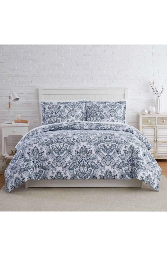 商品SOUTHSHORE FINE LINENS|Enchantment Paisley Print Microfiber Down-Alternative Comforter Set,价格¥300,第3张图片详细描述