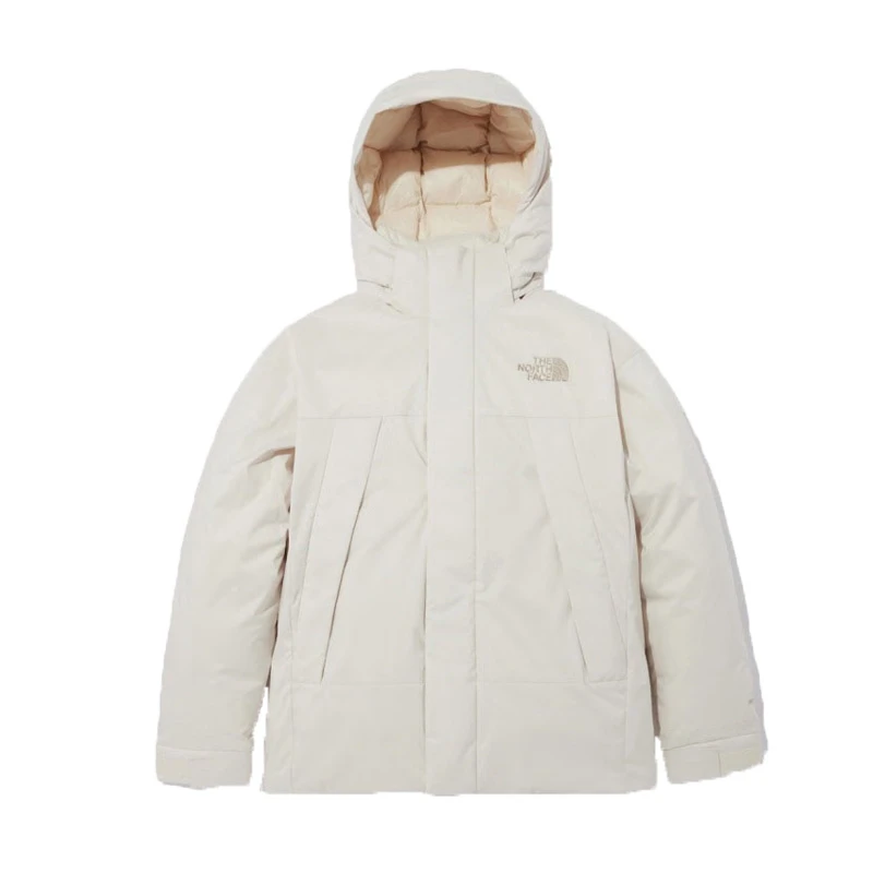 商品The North Face|THE NORTH FACE北面短款大口袋防水鹅绒羽绒服 NJ2DN50C-白色,价格¥1794,第1张图片